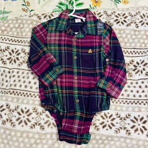 Baby gap multi color fennel bodysuit 18/24